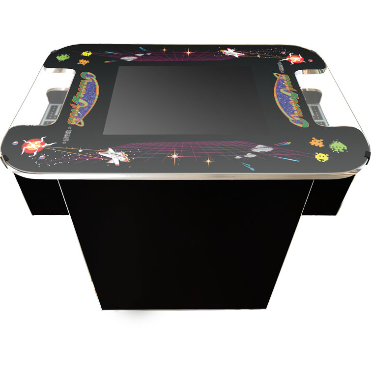 Suncoast Arcade 2 Player Plug-In Cocktail Arcade Machine with 60 Games  Included